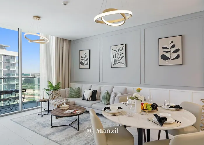 Manzil - 2Br In District One With Lagoon & Burj Views